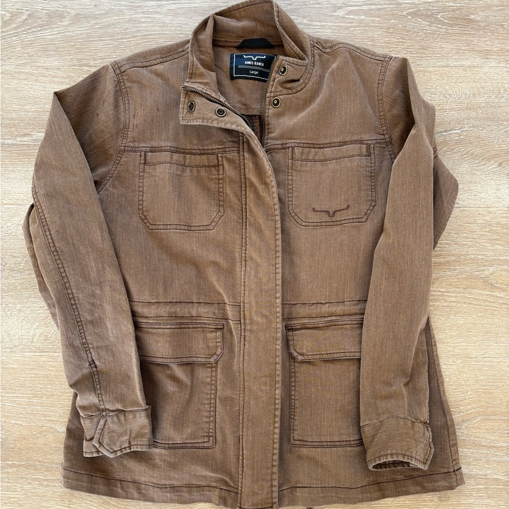 Kimes Riggin Utility Brown Women's Jacket size Large